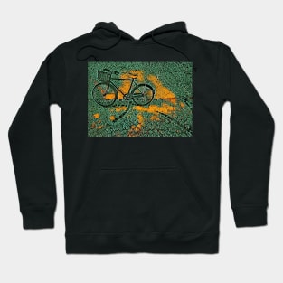 OLD FASHIONED BICYCLE. NATURAL CREATIVE EFFECTS Hoodie